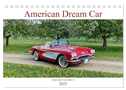 American Deam Car Corvette C1 (Tischkalender 2025 DIN A5 quer), CALVENDO Monatskalender