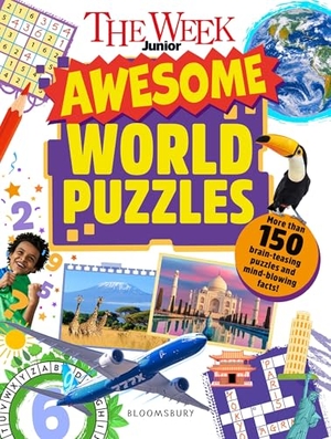 The Week Junior. The Week Junior Awesome World Puzzles - Explore the world with over 150 brain-teasing puzzles and mind-bending facts. Bloomsbury Publishing PLC, 2026.