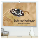 Schmetterlinge - fliegende Kunstwerke (hochwertiger Premium Wandkalender 2024 DIN A2 quer), Kunstdruck in Hochglanz