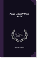 Peeps at Great Cities-'Paris'