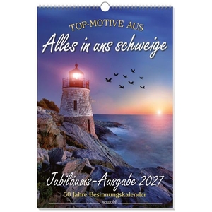 Top-Motive aus Alles in uns schweige 2027 - Besinnungskalender. Kawohl Verlag GmbH, 2026.