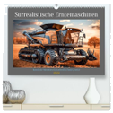 Surrealistische Erntemaschinen (hochwertiger Premium Wandkalender 2024 DIN A2 quer), Kunstdruck in Hochglanz