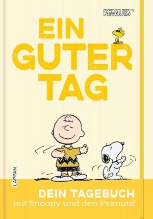 Schulz, Charles M.. Peanuts Geschenkbuch: Ein guter Tag - Dein Tagebuch mit Snoopy und den Peanuts! | Achtsamkeitstagebuch mit Charlie Brown und seinen Freunden für Erwachsene | Mit Lesebändchen und Gummiband. Lappan Verlag, 2024.