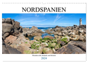 Nordspanien - Wundervolle Strände und Küsten (Wandkalender 2024 DIN A3 quer), CALVENDO Monatskalender