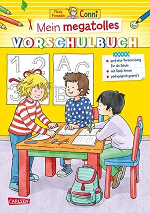 Sörensen, Hanna. Conni Gelbe Reihe (Beschäftigungsbuch): Mein megatolles Vorschulbuch - Übungen, Lernspiele und Rätsel für Vorschulkinder | Kinderbeschäftigung ab 5. Carlsen Verlag GmbH, 2023.