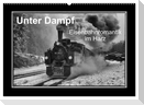 Unter Dampf - Eisenbahnromantik im Harz (Wandkalender 2024 DIN A2 quer), CALVENDO Monatskalender