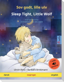 Sov godt, lille ulv - Sleep Tight, Little Wolf (dansk - engelsk)