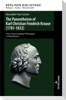 The Panentheism of Karl Christian Friedrich Krause (1781-1832)
