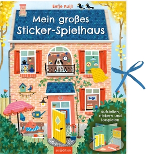 Mein großes Sticker-Spielhaus - Aufstellen, stickern und losspielen. Ars Edition GmbH, 2024.