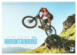 Calvendo, Calvendo. Mountainbike - Über Stock und Stein: Edition Funsport (Tischkalender 2024 DIN A5 quer), CALVENDO Monatskalender - Mountainbiken: Naturerlebnis pur auf zwei Rädern. Calvendo, 2023.