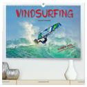 Windsurfing - extrem cool (hochwertiger Premium Wandkalender 2024 DIN A2 quer), Kunstdruck in Hochglanz