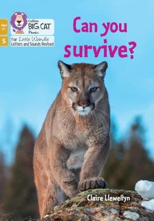 Llewellyn, Claire. Can You Survive? - Phase 5 Set 4. HarperCollins UK, 2022.
