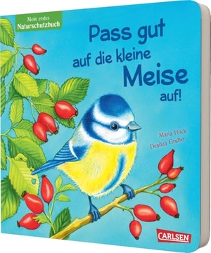 Höck, Maria. Pass gut auf die kleine Meise auf - Mein erstes Naturschutz-Buch | Nachhaltig produziertes Buch, das Sachwissen spielerisch vermittelt und Empathie für kleine Lebewesen weckt. Carlsen Verlag GmbH, 2025.