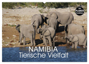 Namibia - Tierische Vielfalt (Planer) (Wandkalender 2025 DIN A2 quer), CALVENDO Monatskalender