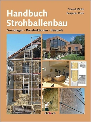 Minke, Gernot / Benjamin Krick. Handbuch Strohballenbau - Grundlagen, Konstruktionen, Beispiele. Ökobuch Verlag GmbH, 2022.