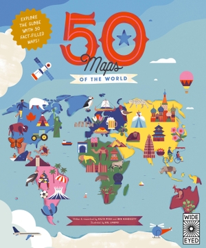 Handicott, Ben. 50 Maps of the World - Explore the globe with 50 fact-filled maps!. Quarto Publishing Group USA, Inc., 2024.