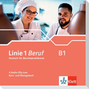 Linie 1 Beruf B1. 4 Audio-CDs zum Kurs- und Übungsbuch
