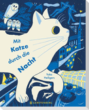 Mit Katze durch die Nacht