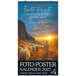 Foto-Poster-Kalender 2027 - Wand-Kalender zum Aufhängen - einzeln gerollt. Kawohl Verlag GmbH, 2026.