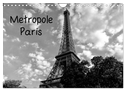 Metropole Paris (Wandkalender 2024 DIN A4 quer), CALVENDO Monatskalender