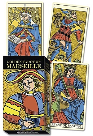 Lo Scarabeo. Golden Tarot of Marseille. Llewellyn Worldwide, Ltd., 2018.