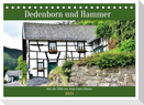 Dedenborn und Hammer (Tischkalender 2025 DIN A5 quer), CALVENDO Monatskalender