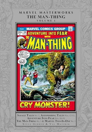 Conway, Gerry / Thomas, Roy et al. Marvel Masterworks: The Man-Thing Vol. 1. Marvel Comics, 2024.