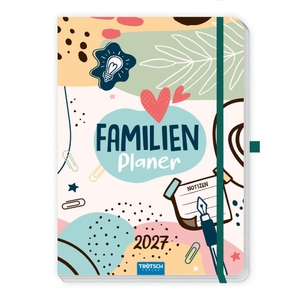 Trötsch Verlag GmbH & Co. KG (Hrsg.). TRÖTSCH - Wochenbuch Familienplaner 2027 - Tagesplaner. Trötsch Verlag GmbH, 2026.