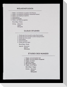 Wolkenstudien / Cloud Studies / Etudes des nuages