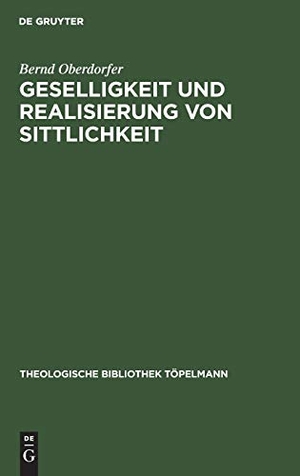 Oberdorfer, Bernd. Geselligkeit und Realisierung von Sittlichkeit - Die Theorieentwicklung Friedrich Schleiermachers bis 1799. De Gruyter, 1995.