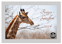 Twigas - Giraffen (Tischkalender 2024 DIN A5 quer), CALVENDO Monatskalender