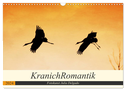 KranichRomantik (Wandkalender 2024 DIN A3 quer), CALVENDO Monatskalender