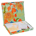 Notizzettelbox 'Chrysantheme'