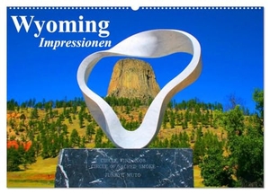 Stanzer, Elisabeth. Wyoming ¿ Impressionen (Wandkalender 2024 DIN A2 quer), CALVENDO Monatskalender - Das Naturerbe des US-Bundesstaates Wyoming. Calvendo Verlag, 2023.