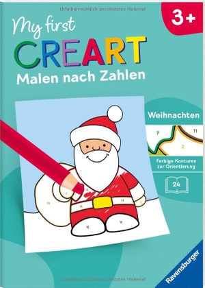 My first CreArt Malen nach Zahlen ab 3 - Weihnachten. Ravensburger Verlag, 2026.