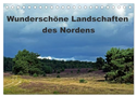 Wunderschöne Landschaften des Nordens (Tischkalender 2025 DIN A5 quer), CALVENDO Monatskalender