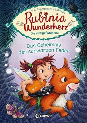 Angermayer, Karen Christine. Rubinia Wunderherz, die mutige Waldelfe (Band 2) - Das Geheimnis der schwarzen Feder - Kinderbuch zum Vorlesen und ersten Selberlesen - Für Kinder ab 6 Jahre - Elfen-Buch für Kinder - Erstlesebuch, Erstleser. Loewe Verlag GmbH, 2020.