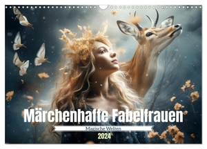 Tapper, Daniela. Märchenhafte Fabelfrauen (Wandkalender 2024 DIN A3 quer), CALVENDO Monatskalender - In der Welt der Fantasie. Calvendo, 2023.