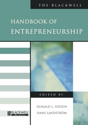 Sexton. Hndbk of Entrpreneurship. John Wiley & Sons, 2000.