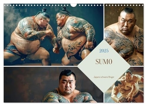 Brunner-Klaus, Liselotte. Sumo - Japans schwere Ringer (Wandkalender 2025 DIN A3 quer), CALVENDO Monatskalender - Japanischer Nationalsport Sumo. Calvendo, 2024.