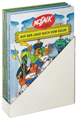 Hegen, Hannes (Hrsg.). Mosaik. Die Digedags. Hefte 1-12. Tessloff Verlag, 2007.