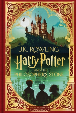 Rowling, Joanne K.. Harry Potter 1 and the Philosopher's Stone. MinaLima Edition. Bloomsbury UK, 2020.
