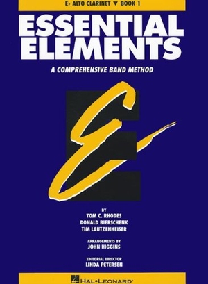 Rhodes, Tom C / Bierschenk, Donald et al. Essential Elements, E-Flat Alto Clarinet, Book 1 - A Comprehensive Band Method. Hal Leonard Publishing Corporation, 1991.