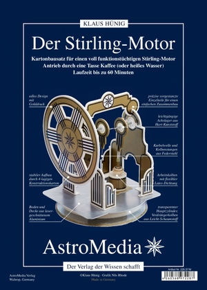 Hünig, Klaus. Der Stirling-Motor. AstroMedia GmbH, 2020.