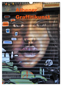 Athener Graffitikunst (Wandkalender 2025 DIN A3 hoch), CALVENDO Monatskalender