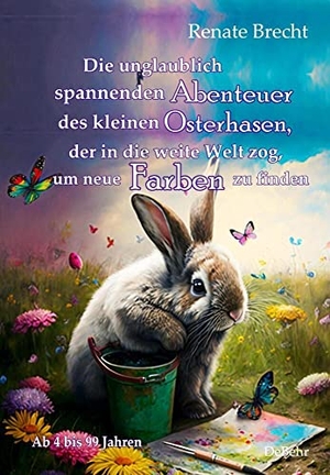 Brecht, Renate. Die unglaublichen Abenteuer des kleinen Osterhasen, der in die weite Welt zog, um neue Farben zu finden - Kinderbuch ab 4 Jahren. DeBehr, 2023.