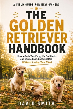 Smith, David. The Golden Retriever Handbook - How to Train Your Puppy, Fix Bad Habits, and Raise a Calm, Confident Dog Without Losing Your Mind. Amazon Digital Services LLC - Kdp, 2026.