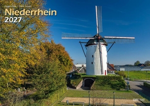 Klaes, Holger (Hrsg.). Niederrhein 2027 Bildkalender A3 Spiralbindung. klaes regio Fotoverlag, 2026.