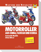 Motorroller aus China, Taiwan und Korea