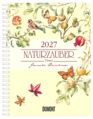 Neumann Verlage GmbH & Co KG (Hrsg.). Naturzauber Timer 2027 - Buchkalender 17,5x23,1 cm - Wochenplaner mit floralen Illustrationen von Janneke Brinkman, Spiralbindung & Notizseiten, ideal für Schreibtisch und Alltag. Neumann Verlage GmbH & Co, 2026.